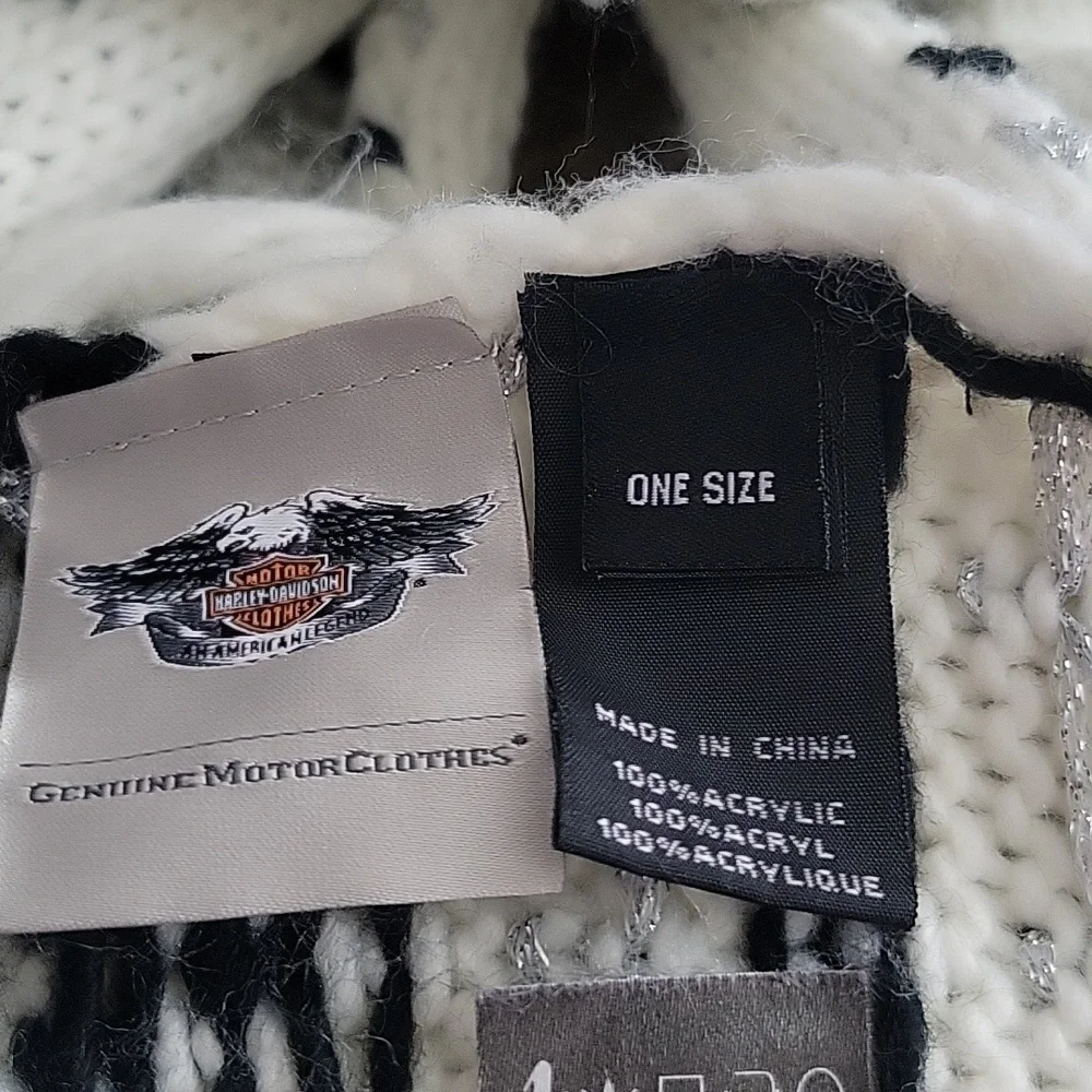 Harley-Davidson Fair-Isle Set Cream